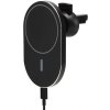 AppleKing x19 magnetický držiak do auta do ventilačnej mriežky s bezdrôtovým nabíjaním pre iPhone - čierny - možnosť vrátiť tovar ZADARMO do 30tich dní