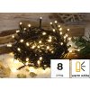 TRACON CHRSTOP100WW, LED programovatelný vianočný svetelný reťazec, IP44, teplá biela,2+10M