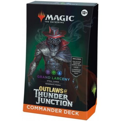 Wizards of the Coast Magic The Gathering Outlaws of Thunder Junction Commander Deck Grand Larceny