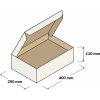 NAKUPIM.SK Poštová kartónové krabica 400 x 250 x 110 mm biela