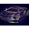 Beling 3D lampa,Lamborghini, 7 farebná DA1JDTFDFV2