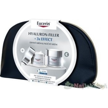 Eucerin Hyaluron-Filler+ 3x Effect denný a nočný krém 50 ml + 50 ml darčeková sada