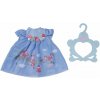 Oblečenie pre bábiky Baby Annabell Šatičky modré, 43 cm (4001167709610)