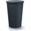 Prosperplast SMOOTH Sud na dažďovú vodu, 160l, svetlo šedá IDSM160