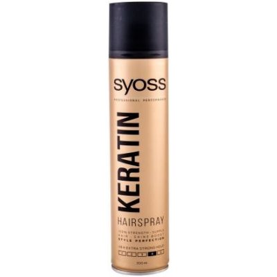 Syoss Keratin Hair Spray ochranný lak na vlasy so silnou fixáciou 300 ml pre ženy