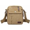 KONO Pánska crossbody taška cez rameno Pocket - khaki