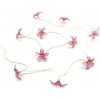 Boltze Svetelná reťaz Hibiskus na batérie, 10 LED teplá biela, 165 cm