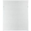 DEMA Okenná sieťka proti hmyzu s hliníkovým rámom 100x120 cm, biela