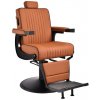 Gabbiano Barber kreslo Levi bez prešívania chrbta Farba: Hnedá