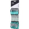 Climbing Technology Lime Set Nylon 12 cm anthracite/aquamarine - 6 pack
