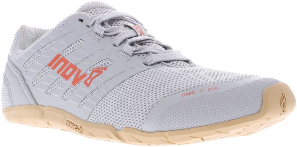 Inov 8 BARE XF 210 v3 W S light grey coral gum 000984 24993 4 šedá