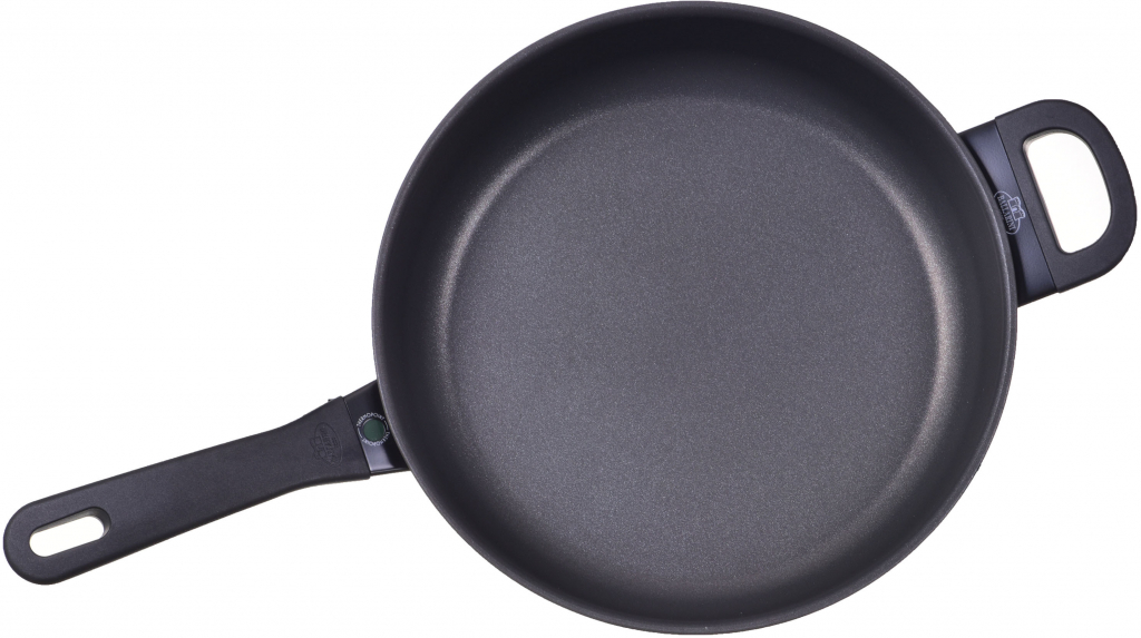 Ballarini Avola Sauté pánev se 2 rukojeťmi a víkem titan 28 cm