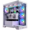 ADATA XPG case INVADER X Mid-Tower, bez zdroje, 5x 120mm Fan, Bílá INVADERXMT-WHCWW