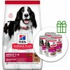 Hill's Science Plan Canine Adult Medium Lamb & Rice 18 kg + 4 konzervy ZADARMO