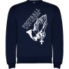 Superfutbal Pánska mikina football religion, tmavo modrá Veľkosť: XL