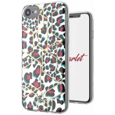 Púzdro Ghostek Stylish Phone Case - Pink Leopard iPhone SE 2020