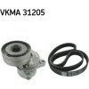 SKF Sada žebrovaných klínových řemenů VKMA 31205