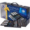 Artea Premium Art Set – 218-dielna umelecká sada v luxusnom drevenom kufríku, 602124001