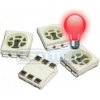LED smd dioda 5050 červená 1000mcd 120°