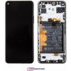 Huawei P40 Lite 5G LCD displej + dotyková plocha + rám čierna - originál 02353SUN
