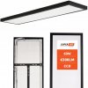 Stropné Svietidlo štvorcový SuperLED 120 x 3,8 cm čierny