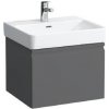 Laufen Pro S - Umývadlová skrinka, 52x45x39 cm, 1 zásuvka, grafit mat H4833520964801