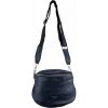 DIANA dámska crossbody koženková kabelka Tmavomodrá