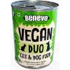 Benevo Duo Cats & Dogs 369 g - rastlinné vegánske kompletné krmivo - konzerva pre mačky a psy