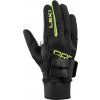 Bežkárske rukavice Leki PRC Shark - black/neon yellow 6.0