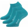 Dámske aj pánske protišmykové zdravotné ponožky RS Tyrkysová M 3 páry