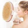 Masážna kefa na telo ECO drevenná - Body Brush MBB15