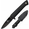 Cold Steel 36LPCM 3V Pendleton Mini Hunter malý lovecký nôž 7,6 cm, čierna, Kraton, puzdro Secure-Ex