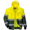Portwest C565 X Hi-Vis Bomber Reflexná bunda žltá/zelená 3XL