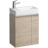 Laufen Pro S - Umývadlová skrinka s dvierkami a bočnou policou vpravo, 47x28x61 cm, svetlý dub H4830010954791