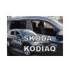 Deflektory ŠKODA Kodiaq 5D (+zadné) (od 2016)