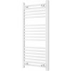 Biely kúpeľňový rebríkový radiátor 100x45 cm radiátor Bergen