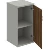 Hobis Policová skriňa Strong P, 40x76,8x40 cm, orech/sivá