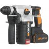 WORX Orange WX380 - Aku vŕtacie kladivo 20V, 2x4.0Ah - Powershare 45900380