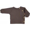 Dojčenské tričko s dlhým rukávom Koala Pure brown