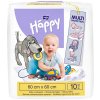 BELLA HAPPY BABY Detské prebaľovacie podložky 60 x 60 cm (10 ks)