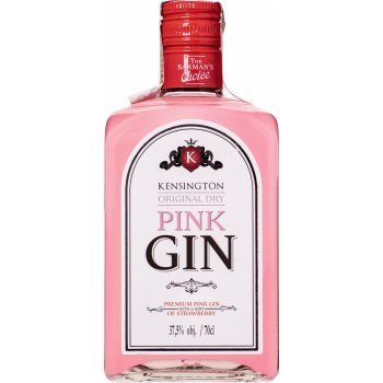 Kensington Gin Pink 37,5% 0,7 l (čistá fľaša)