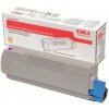 OKI 46490402 (C532, C542, MC563, MC573), purpurová (magenta), originál toner