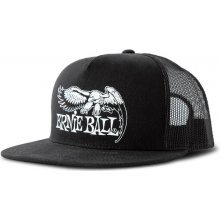 Ernie Ball 4158 Black with White Ernie Ball Eagle Logo Hat
