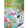 3D omaľovánky Chobotnice, plameniak a opica