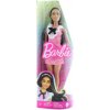 Barbie Modelka - ružové kockované šaty HJT06