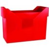 Box na závesné zakladacie dosky, plastový, DONAU, červený