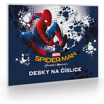 Karton P+P Desky na číslice Spiderman