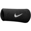 Nike Swoosh Doublewide Wristbands čierna/biela