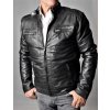 Max Original Leather pánska kožená bunda 4042 black Black