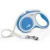 Flexi New Comfort S opasok 5 m, max. 15 kg, modrá
